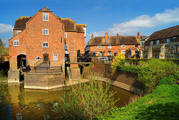 The Abbey Mill, Tewkesbury Picture Board by Darren Galpin