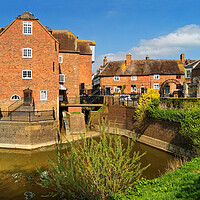 Buy canvas prints of The Abbey Mill, Tewkesbury by Darren Galpin