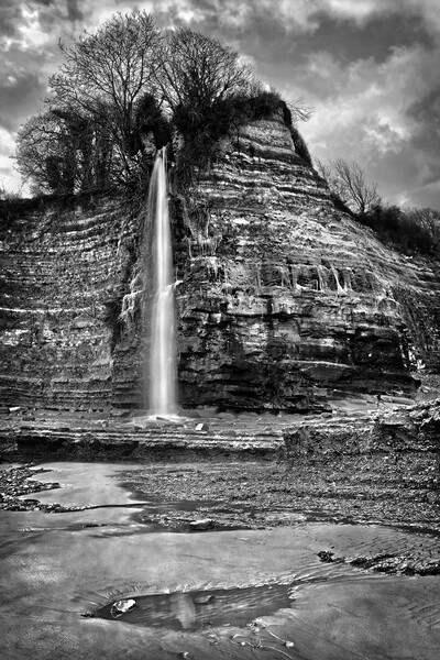 St Audries Bay Waterfall  Picture Board by Darren Galpin