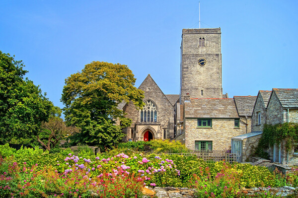 St Marys Church, Swanage Picture Board by Darren Galpin
