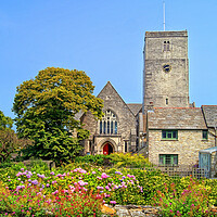 Buy canvas prints of St Marys Church, Swanage by Darren Galpin