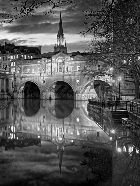 Pulteney Bridge and River Avon in Bath  Picture Board by Darren Galpin