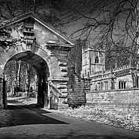 Buy canvas prints of St Wilfrid's Church, Hickleton by Darren Galpin