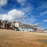 Buy canvas prints of Lyme Regis Seafront by Darren Galpin