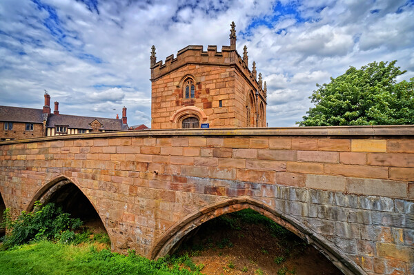 Rotherham Chapel on the Bridge Picture Board by Darren Galpin