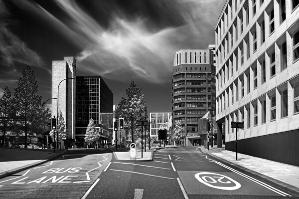Downtown Sheffield Picture Board by Darren Galpin