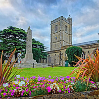 Buy canvas prints of St Mary's Church, Axminster, Devon  by Darren Galpin