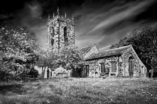 St Michael's Church, Emley   Picture Board by Darren Galpin