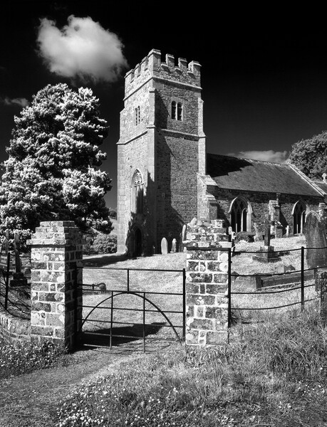 All Saints Church, Eggesford Picture Board by Darren Galpin