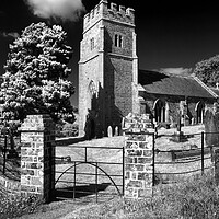 Buy canvas prints of All Saints Church, Eggesford by Darren Galpin