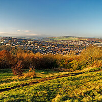 Buy canvas prints of The Bole Hills View, Crookes, Sheffield by Darren Galpin