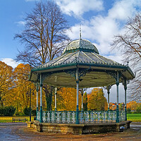 Buy canvas prints of Matlock Bandstand by Darren Galpin