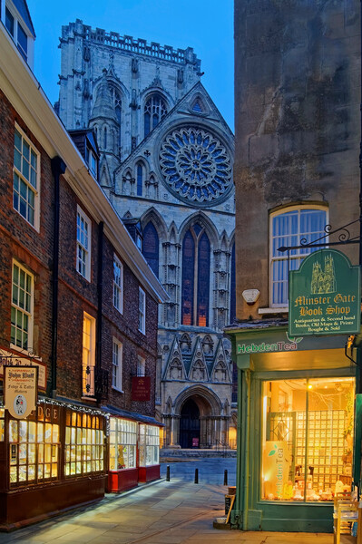 York Minster from Minster Gates  Picture Board by Darren Galpin