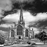Buy canvas prints of Rotherham Minster & Heart Of Steel  by Darren Galpin