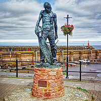Buy canvas prints of The Ancient Mariner at Watchet by Darren Galpin
