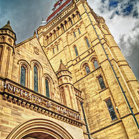 Buy canvas prints of Whitworth Hall, University of Manchester by Darren Galpin