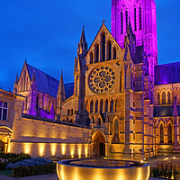 Buy canvas prints of Lincoln Cathedral and Wishing Well by Darren Galpin
