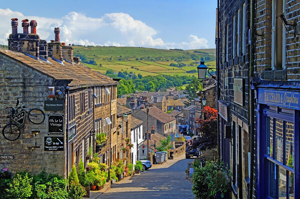 Haworth Main Street Picture Board by Darren Galpin