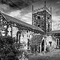 Buy canvas prints of All Saints Church, Crofton  by Darren Galpin
