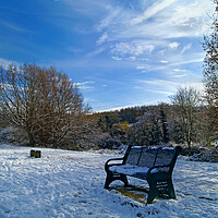 Buy canvas prints of Dearne Valley Park in Winter by Darren Galpin
