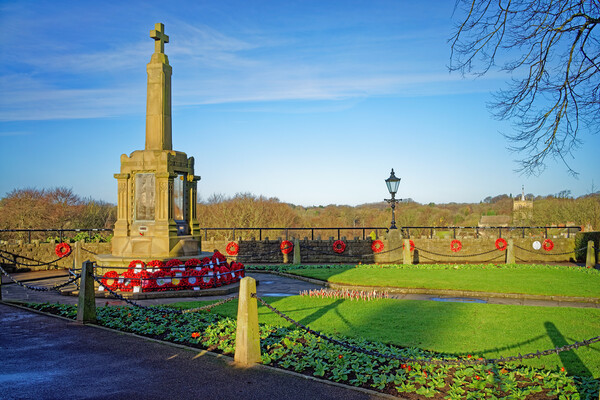 Knaresborough War Memorial Picture Board by Darren Galpin