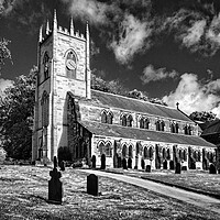 Buy canvas prints of St Margarets Church, Swinton, South Yorkshire by Darren Galpin