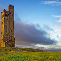 Buy canvas prints of Victoria Tower and Millennium Beacon, Castle Hill by Darren Galpin