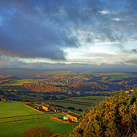 Buy canvas prints of View from Castle Hill by Darren Galpin