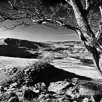 Buy canvas prints of Mam Tor from above Cave Dale by Darren Galpin