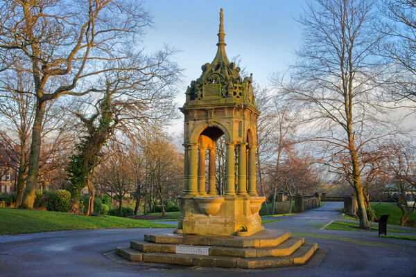Jubilee Fountain, Huddersfield Picture Board by Darren Galpin