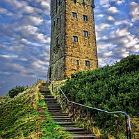 Buy canvas prints of Victoria Tower, Castle Hill  by Darren Galpin