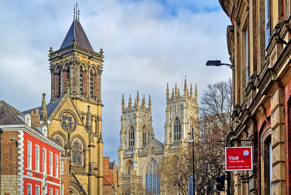 York Minster and Oratory Picture Board by Darren Galpin