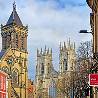 Buy canvas prints of York Minster and Oratory by Darren Galpin
