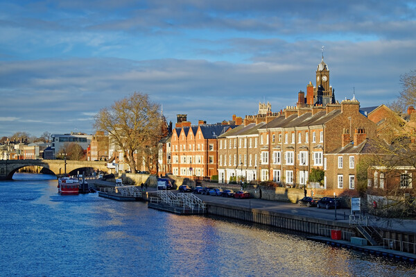 River Ouse & York Skyline  Picture Board by Darren Galpin