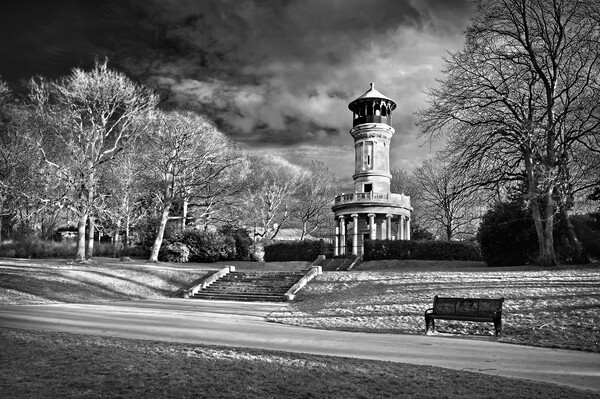 Locke Park Tower Barnsley  Picture Board by Darren Galpin