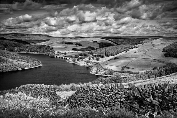 Ladybower View  Picture Board by Darren Galpin