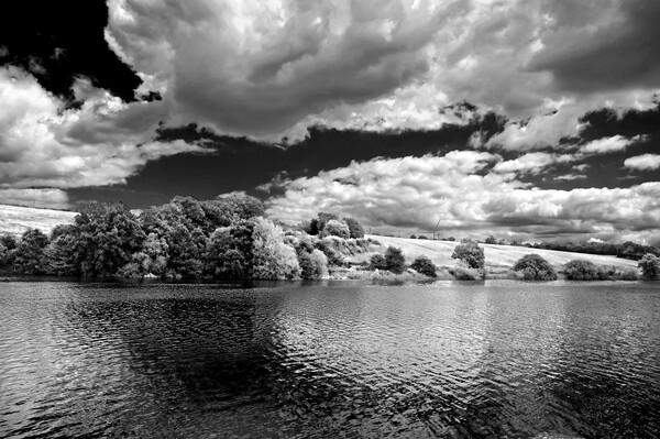 Big Clouds over Ulley  Picture Board by Darren Galpin