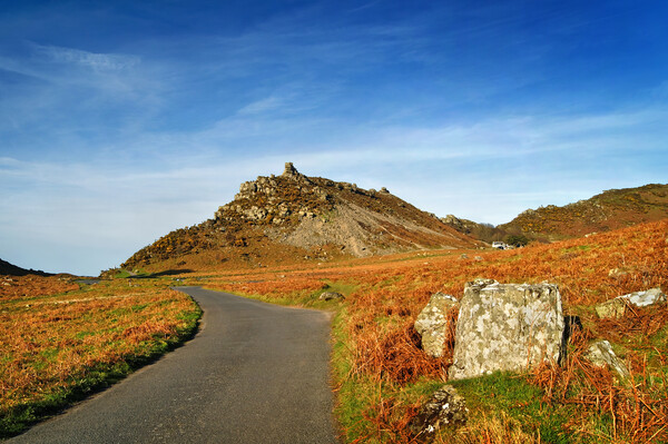 Valley of the Rocks Exmoor North Devon Picture Board by Darren Galpin