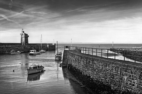 Lynmouth Harbour      Picture Board by Darren Galpin