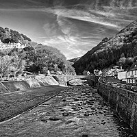 Buy canvas prints of Lynmouth  by Darren Galpin