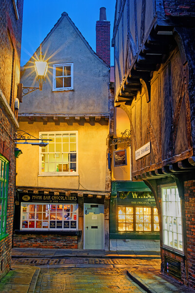 Little Shambles at Night Picture Board by Darren Galpin