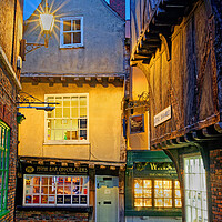 Buy canvas prints of Little Shambles at Night by Darren Galpin