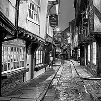 Buy canvas prints of The Shambles at Night by Darren Galpin