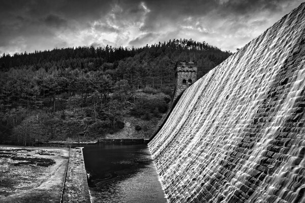 Derwent Dam Picture Board by Darren Galpin