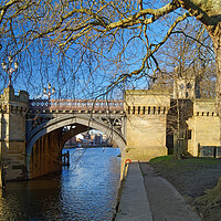 Buy canvas prints of Skeldergate Bridge, York by Darren Galpin