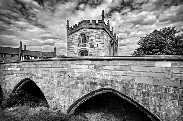 Rotherham Chapel on the Bridge Picture Board by Darren Galpin