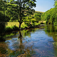 Buy canvas prints of River Wye near Monsal Dale  by Darren Galpin