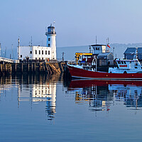 Buy canvas prints of Scarborough Lighthouse, North Yorkshire by Darren Galpin