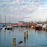 Buy canvas prints of Scarborough Harbour, North Yorkshire by Darren Galpin