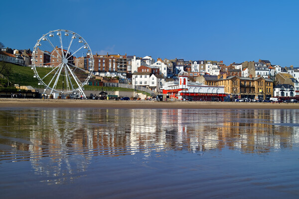 Scarborough Big Wheel, North Yorkshire Picture Board by Darren Galpin